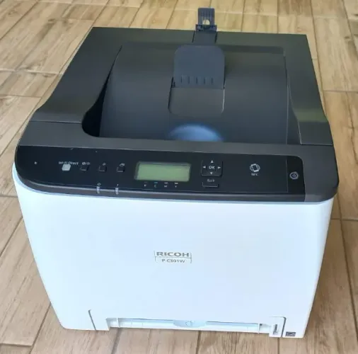 IMPRESSORA LASER COLORIDA RICOH P C301W | COM ETHERNET E DUPLEX