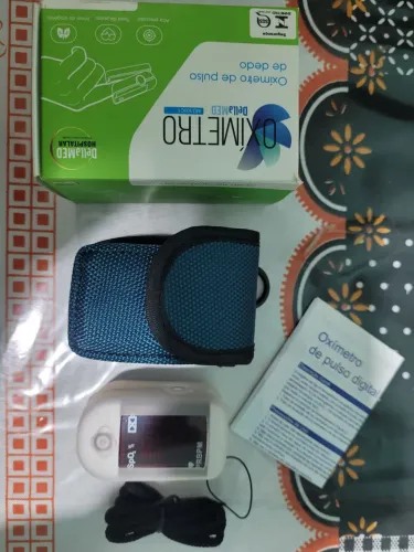 Oximetro de pulso de dedo