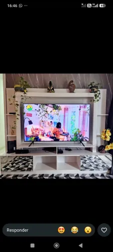 Rack com Painel TV até 65'