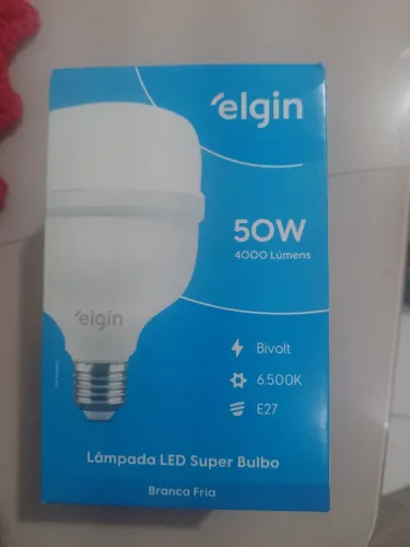 Vendo Lâmpadas Leds Super Bulbo 50w ELGIN