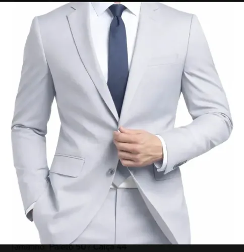 TERNO SLIM ITALIANO MASCULINO + CAMISETA BRANCA NOVA DE BRINDE