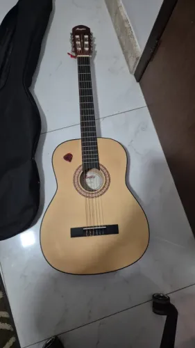 Violão Tagima Nylon Acustico Denver + Acessórios Completo Cor Natural Satin