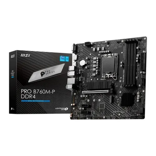 Placa mãe Msi Pro B760m-p Ddr4