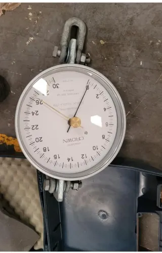 dinamômetro circular analógico 3000 Kgf BR-3000 com maleta