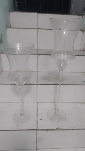 Castiçal de vidro