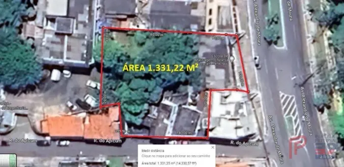 Terreno com 1.331,22 m² - R$ 1.900.000,00 - Centro - São Luís - MA