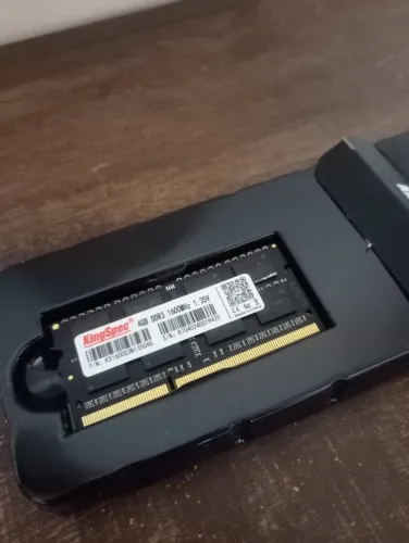 Memória RAM Notebook DDR3 1600MHz SODIMM 4GB (1x4GB) - Kingspec