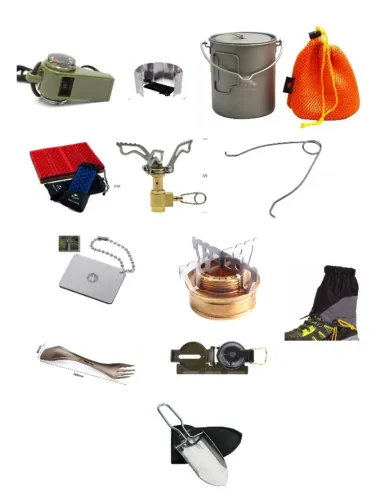 Kit Acampamento Camping Trilha