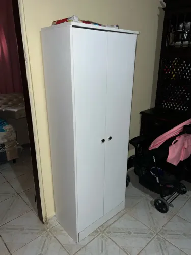 Armário multiuso duas portas branco