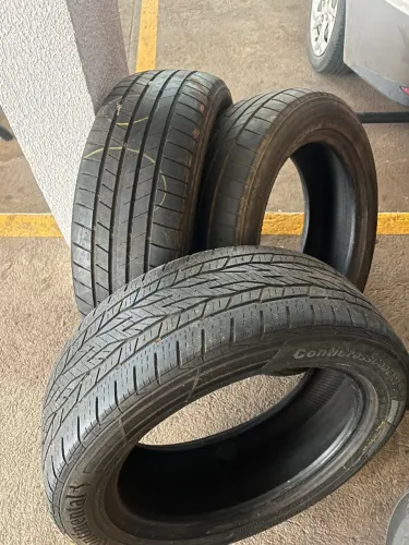 Pneus Continental 225/55 R18 , muio bom 