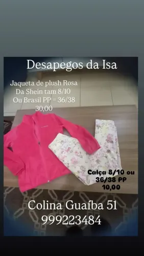 Desapegos da neta Isa