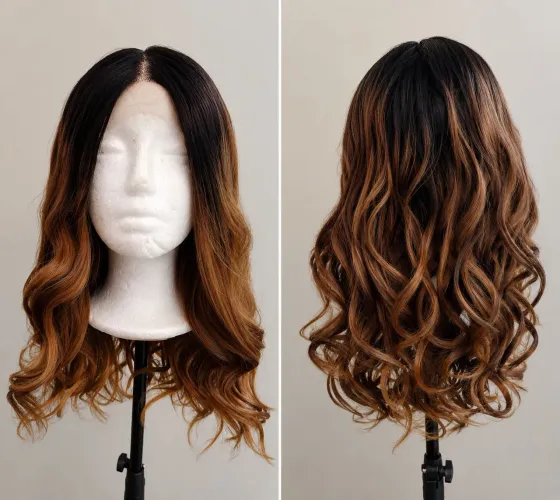 Lace Front ondulado