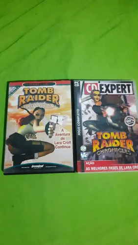 2 jogos Lara Croft tomb Raider Pc