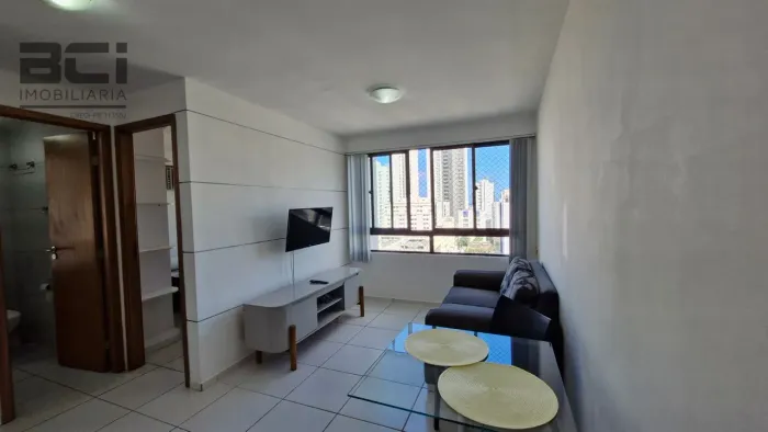 Apartamento para locação em boa viagem I 35m², 1 quarto, 1 vaga fixa, mobiliado