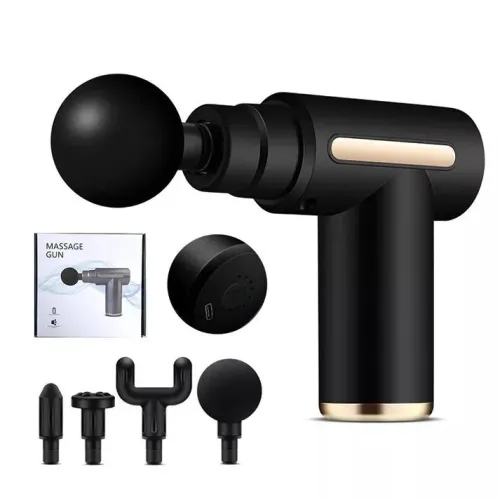 Mini pistola de massagem massageador elétrico 