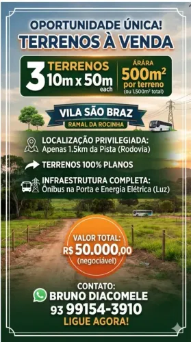Terrenos no São Braz 