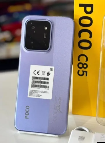 Celular Poco C85 NFC 256/8 -- GLOBAL Lacrado Original com Garantia**