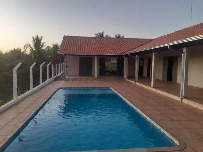 otimo rancho na pousada das garças./lins
