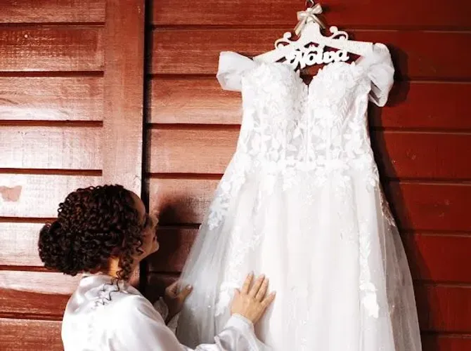 Vestido de Noiva Off white
