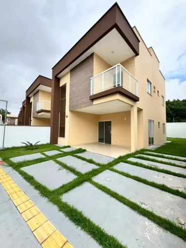 Condomínio Arco do Triunfo Casa Duplex Nova 4 Quartos 190m² Turu São Luís/MA