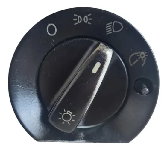 Chave Farol Milha Vw Golf Polo 1999 2006 Base Reta