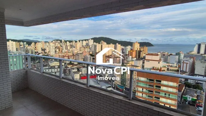 Apartamento Novo com Vista para o Mar  1 Suíte, Varanda Gourmet e Lazer Completo