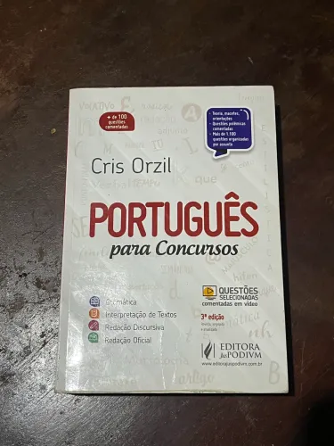 Livro: Português para Concursos - Cris Orzil