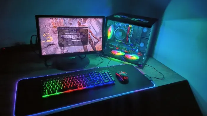 PC Gamer Ryzen 7 - 16GB RAM - Placa de video e Varios Jogos