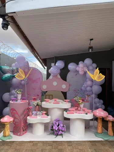 Decoração jardim encantado borboletas ?