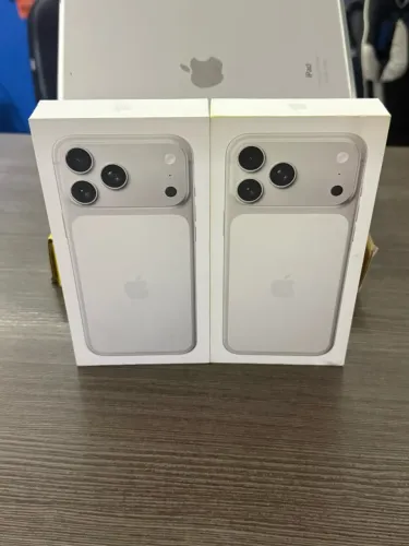 Iphone 17 Pro max 256 Silver LOJA FÍSICA Lacrados 1 ano de garantia Apple