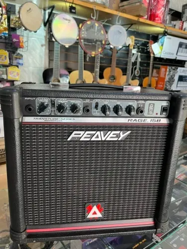 Cubo Amplificador Peavey Rage 158 - Revisado, Impecável e Venda Rápida!