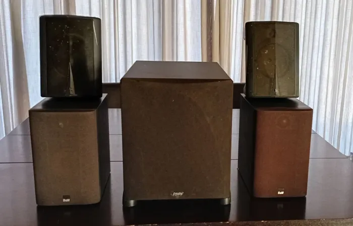 Kit Home Theater B&W + Subwoofer Definitive Technology - Alta Qualidade