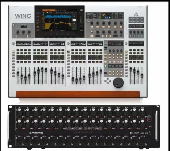 Wing com Stagebox Dl32 - A pronta entrega, Somos loja na Santa Efigênia SP