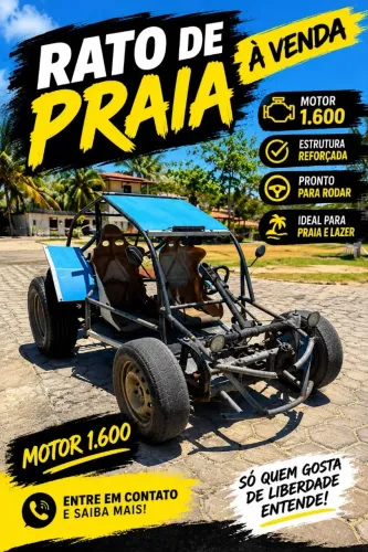 Volkswagen Buggy 1.6 8V Gasolina 2P Manual 1994