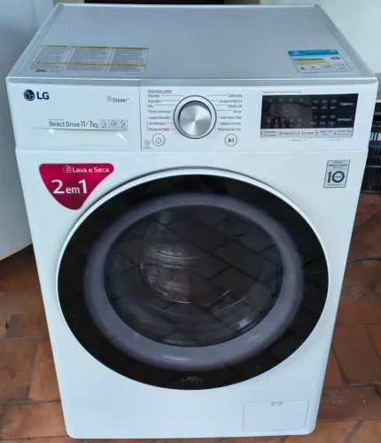 Máquina lava e seca LG inverter 11 kg funcionando perfeitamente top!!!