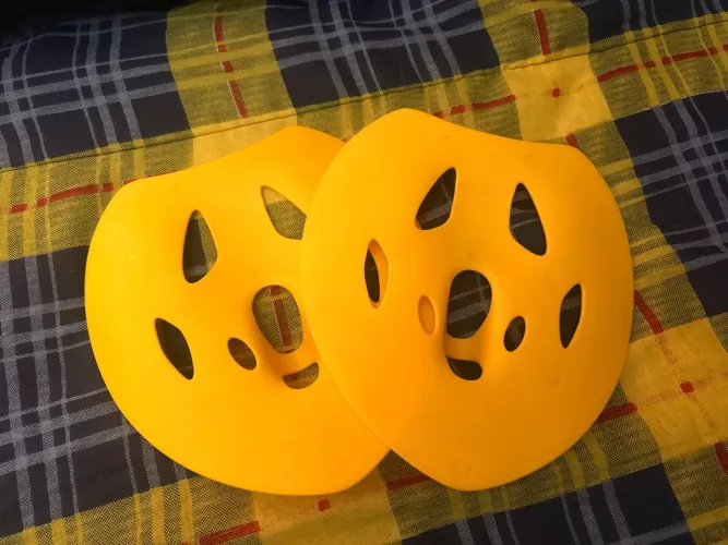 Nadadeiras para as mãos