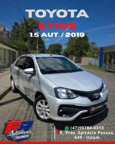 Toyota Etios X Plus Sedan 1.5 Flex 16V 4P Aut. 2019