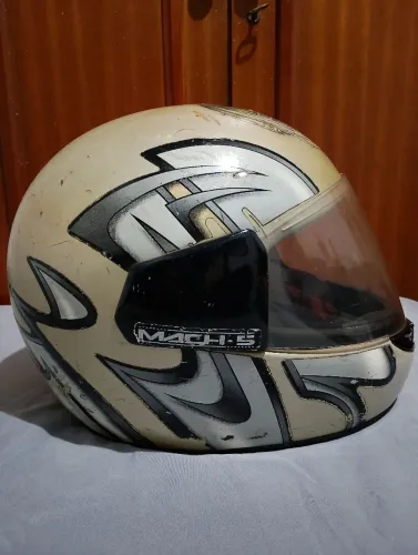 Capacete Prata Peels Mach 5 n58 - usado