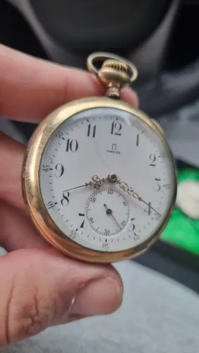 Relógio Omega de Bolso Original +100 Anos