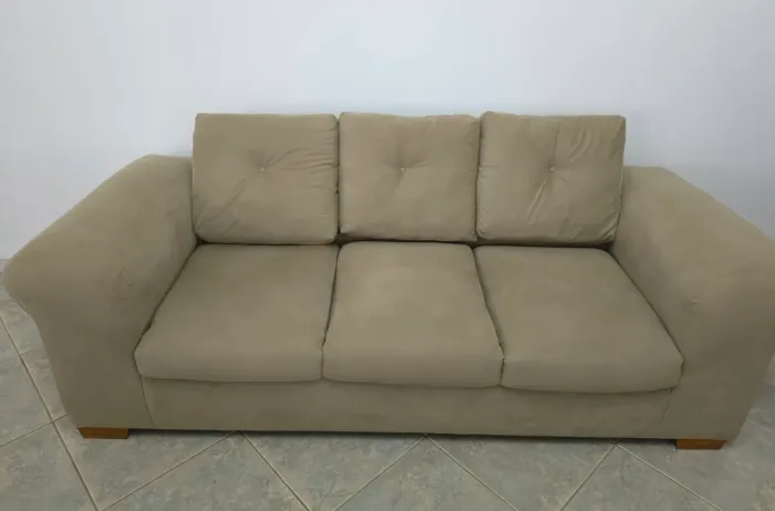 Sofá de 3 Lugares - Bege