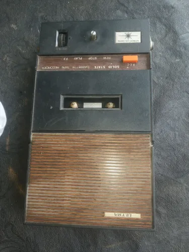 Gravador,toca fitas retro
