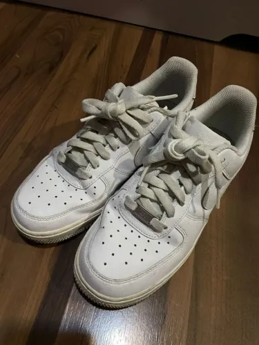 tênis nike air force 1 '07 feminino af1 branco