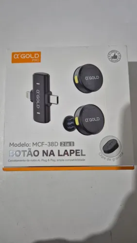 Microfone de lapela