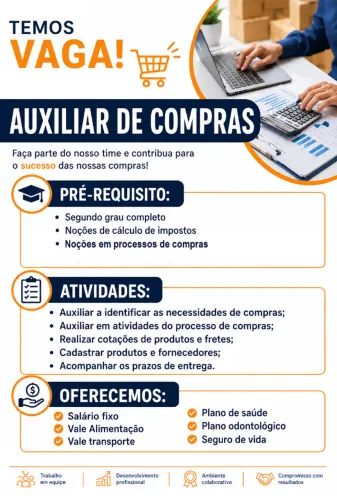Auxiliar de compras