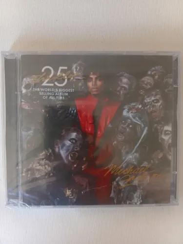 CD e DVD Michael Jackson" thriller" 25 anos original lac