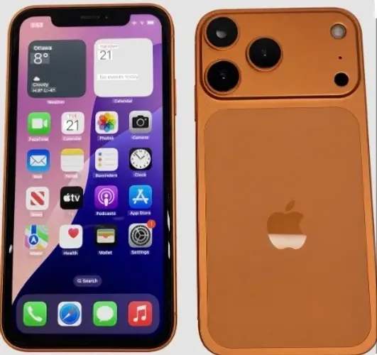 IPHONE XR NA CARCAÇA 17 pro