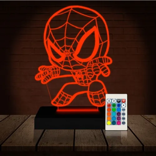 Vende-Se Luminária Do Homem Aranha
