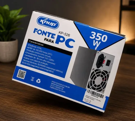 Fonte 350w Knup
