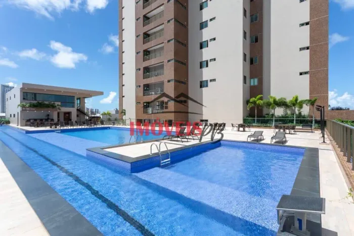 APARTAMENTO DOIS POR ANDAR COM CONDOMÍNIO COMPLETO.