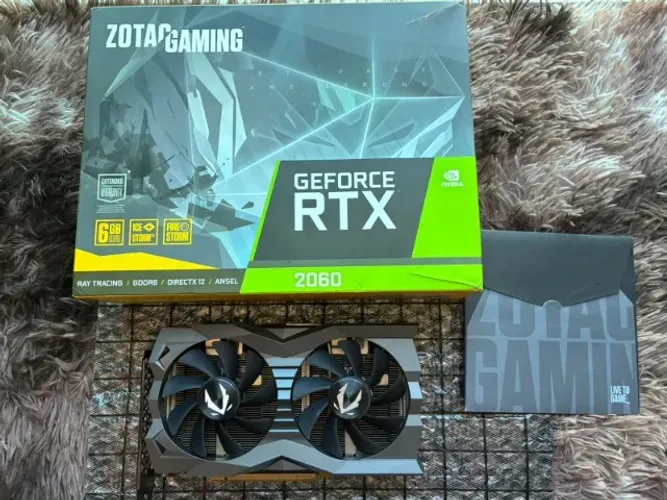 Placa de video RTX 2060 6gb Zotac